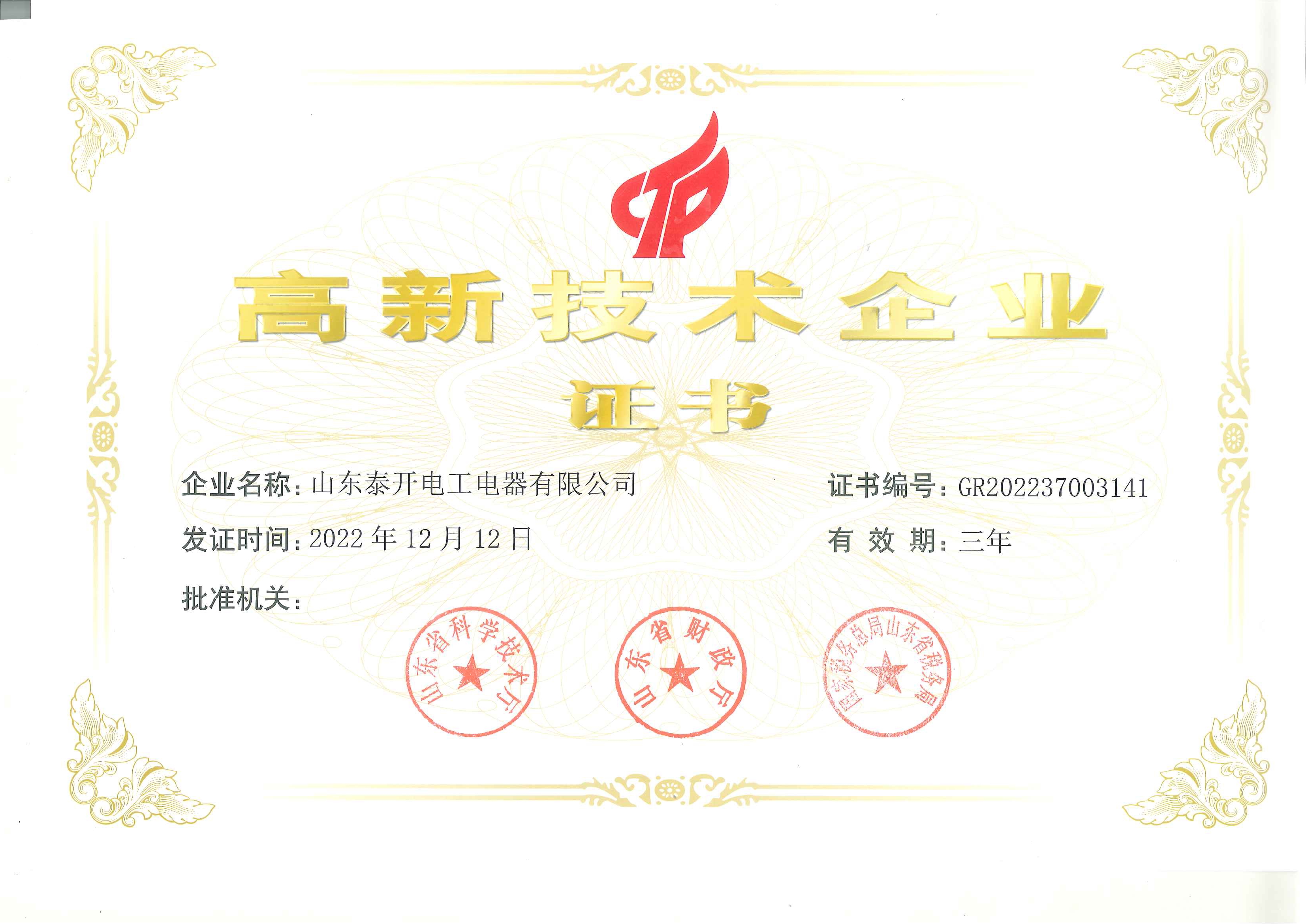 高新技術(shù)企業(yè)
